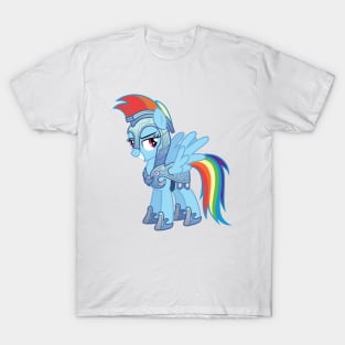 Jouster Rainbow Dash no lance T-Shirt
